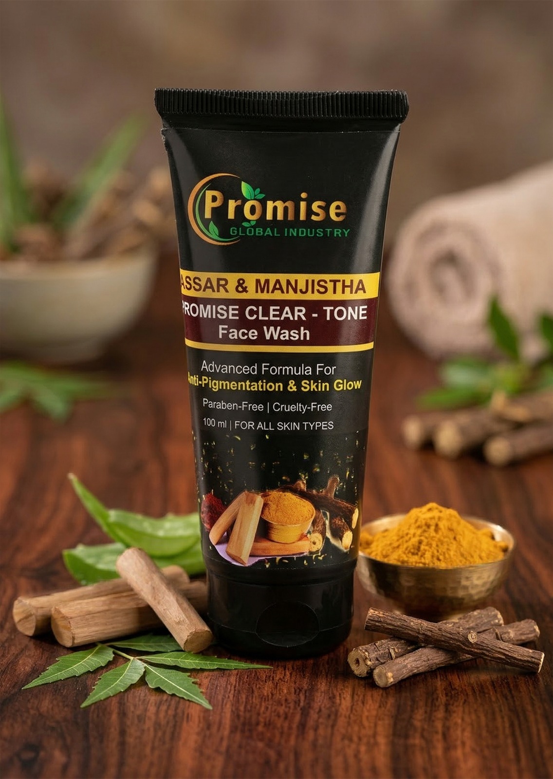 ASSAR &MANJISTHA Promise Clear Tone - Face Wash